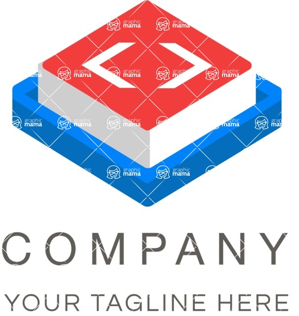 Business Logo Templates - vector graphics in a pack from GraphicMama - Modern 3D Company Logo Design